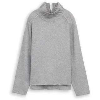 Tom Tailor Sweatshirt Silber Grau Melange M