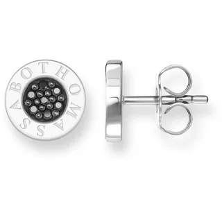 Thomas Sabo Ohrstecker Classic Pavé Schwarz 925 Sterling Silber H1547-051-11