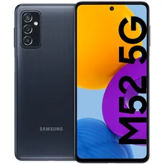 Samsung Galaxy M52 5G Smartphone Android 128 GB Schwarz