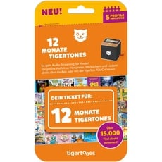 Bild Tigertones Ticket 12 Monate