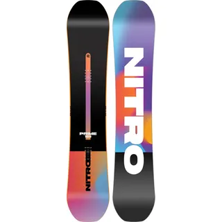 Nitro Snowboards Herren Prime Chroma CAM-Out BRD ́25, Allmountainboard, Directional, Flat-Out Rocker, All-Terrain, Mid-Wide, 155