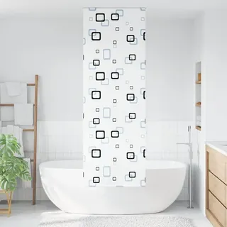 vidaXL Duschrollo 60x240 cm Stoffbreite 56 cm - Weiß