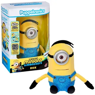 Famosa Universal Minions Dick Palm Puppetronic Teddybär - Multicolor - One Size