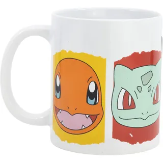 Stor Keramik-Sublimationstasse, 325 ml, in Pokemon-Box