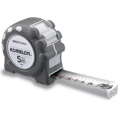 Komelon, Längenmesswerkzeug, Roulette INOX RUBBER 3 mx 16 mm