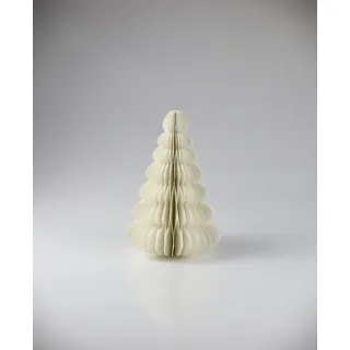 Dekobaum AM DESIGN "Dekofigur aus Papier", weiß, B:14cm H:20cm, Papier, Dekofiguren, Dekobaum, 3er Set, BxH: 14x20 cm