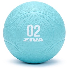 ZIVA Chic Medizinball, 2 kg, türkis, Einheitsgröße