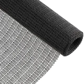 Antirutschmatte, 150 x 200cm PVC Gummimatte Zuschneidbar Kofferraummatte Schmutzfangmatte Schubladen Matte für den Täglichen Gebrauch, Schwarz