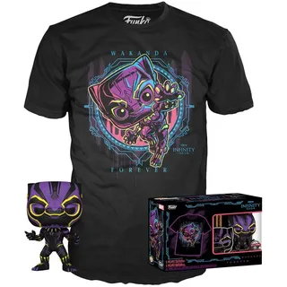Funko Pop! Black Panther Marvel Und Exklusive Wakanda Forever Figur - Multicolor - L
