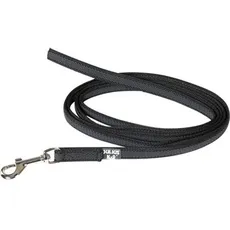 Julius-K9 C&G - Super-grip leash black/grey 20mm/2.0m without handle