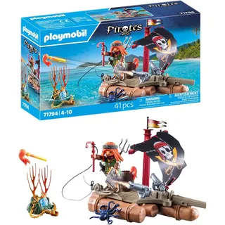 Playmobil Pirates Schatzbergung auf Piratenfloss 71794