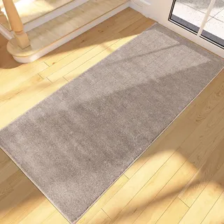 FCSDETAIL Schmutzfangmatte Innen Lang 60 x 210 cm, rutschfeste waschbare Fußmatte, Sauberlaufmatte, absorbierend Türmatte, Fussmatte Läufer Teppich für Hund, Eingang, Haustür, Flur, Küchen, Korridor