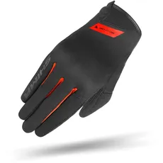 SHIMA ONE EVO Motorrad Handschuhe Damen Kurze Sommer Motorradhandschuhe Schutz Schutzkleidung Stadt Motorcycle Belüftet Verstärkt Leicht Motorbike Sommerhandschuh (Frauen, Rot, S)