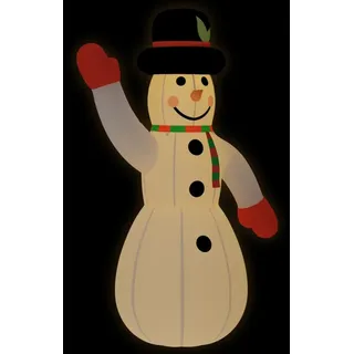 vidaXL Aufblasbarer Schneemann mit LEDs 805 cm