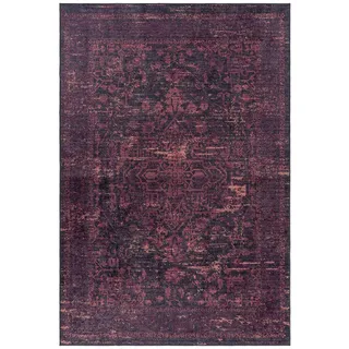 Novel Läufer , Rot, Schwarz , Textil , orientalisch , rechteckig , 80x250 cm , Oeko-Tex® Standard 100 , für Fußbodenheizung geeignet, schmutzabweisend, für Hausstauballergiker geeignet, lichtunempfindlich, antistatisch, waschbar, pflegeleicht, strapazierfähig, leicht zusammenrollbar , Teppiche und Böden, Teppiche, Teppichläufer, Läufer