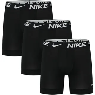 Nike Herren Dri-Fit Esmicro Boxer Briefs 3Pk, Black/Black/Black, L