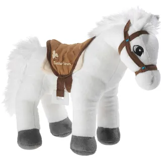 HEUNEC Plüschfigur "Bibi & Tina, Pferd Sabrina stehend, 30 cm" enthält recyceltes Material, weiß