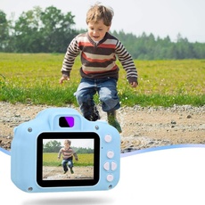 Kinder Kamera,Kinder ab 4 5 6 7 8 Jahre mit 32GB SD-Karte 2,0 Zoll Bildschirm 1080P HD 20MP KinderKamera für Jungen und Mädchen als Spielzeug Geschenke(Blau)