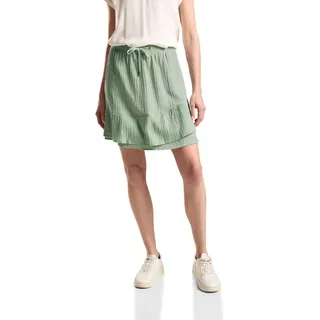 STREET ONE Damen A361481 Struktur Rock, Soft Moss Green, 38