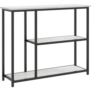 Homcom Konsolentisch 100 x 30 x 80 cm weiß