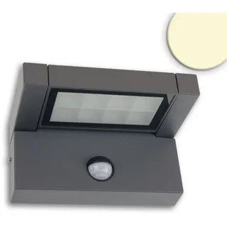 ISOLED LED Wandleuchte mit einstellbarem PIR Bewegungs-/Helligkeitssensor 12W IP...