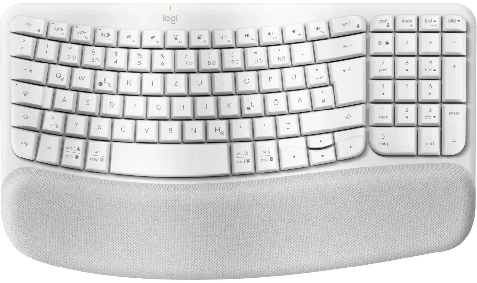 Bild von Wave Keys (DE, kabellos, Tastatur, Weiss