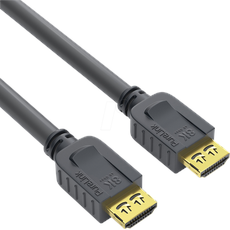 Bild PI1010-010 HDMI-Kabel 1 m HDMI Typ A (Standard) Schwarz
