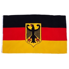 Bild Flagge Deutschland mit Adler 90 x 150 cm