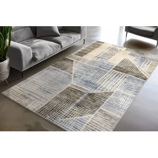 OBSESSION "Avantgarde 104", rechteckig 8 mm Höhe modernes Design, waschbar, In- und Outdoor, Balkon, Terrasse,