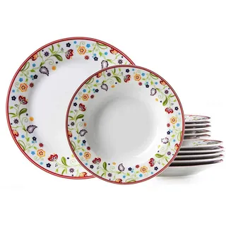 Flirt by R&B Doppio Shanti Tafelservice 12-tlg. mehrfarbig floral