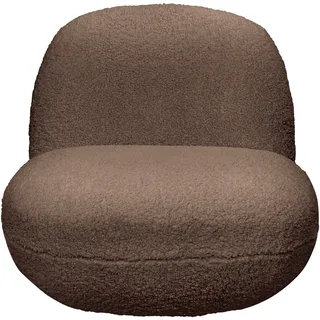 ed exciting design Drehsessel Chris Polyester 85 x 70 x 99 cm Braun drehbar
