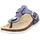 Fussbettpantoffel Blau 32