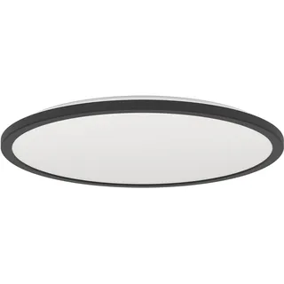 EGLO LED-Deckenleuchte Connect-Z Rovito-Z Schwarz Ø 50 cm x 3,2 cm