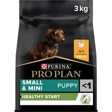 Purina Pro Plan Small Puppy Start Futtermittel für kleine Hunde, Mini, Welpen, Junior, Baby mit Huhn, 4 x 3 kg