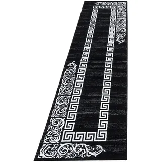 Ayyildiz Miami 6620 Kurzflorteppich 80 x 300 cm Schwarz