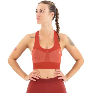 Odlo Damen Sport BH SEAMLESS MEDIUM SUPPORT, cinnabar, S