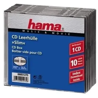 Hama CD slim jewel case