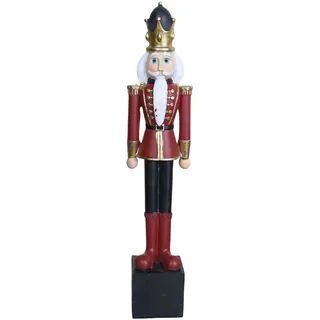Weihnachtsdeko Nussknacker Figur Weihnachtsfigur 27cm Skulptur Weihnachten