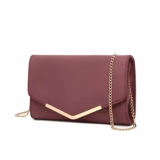Miss Lulu Umschlag Clutch Rot