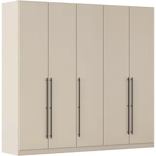 Rauch »Drehtürenschrank Schrank Garderobe Wäscheschrank Schlafzimmer AVOLA« 3 verschiedene Ausstattungen BASIC/CLASSIC/PREMIUM, mit hochwertigen Stangengriffen in Schwarz aus Metall MADE in GERMANY,