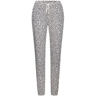 VIVANCE DREAMS Pyjamahose Damen rosa-schwarz-gepunktet Gr.36/38
