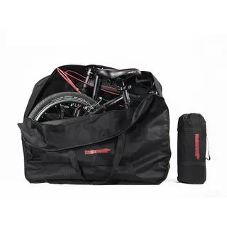 UBORSE Fahrrad Transporttasche, Wasserdicht, 20-22 Zoll Faltrad | Schwarz 20 Zoll Klapprad Transporttasche, aus 600D Oxford-Gewebe, multifunktional,für Transport, Auto, Zug und Flugreisen