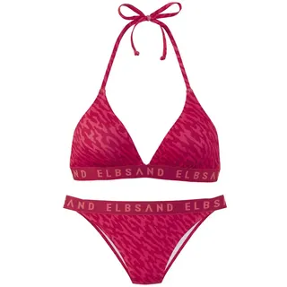 ELBSAND Triangel-Bikini Damen Rot 38 Cup A/B