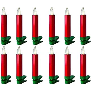 Krinner Baumkerzen LED 10 m Rot