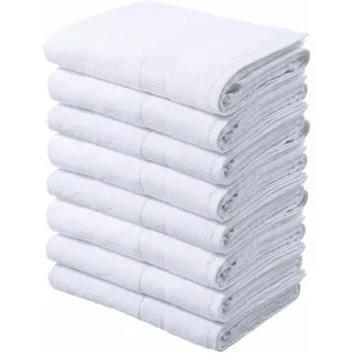 OTTO home Juna Handtuchset 8-tlg. weiß