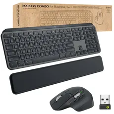 Bild MX Keys Combo for Business Gen 2, schwarz, Logi Bolt, USB/Bluetooth, IT (920-010929)