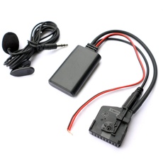 Bluetooth Modul Wireless Audio Adapter AUX Empfänger mit Mikrofon für Mercedes Benz W203 W209 W211 18Pin Stecker
