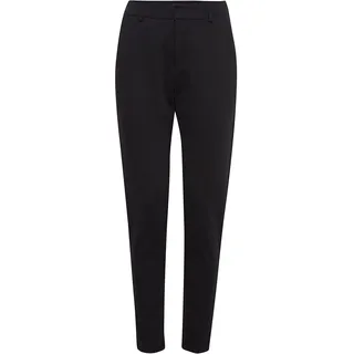 ICHI IHKATE SUS Office PA Damen Hose Stoffhose mit Stretch Enger Schnitt, Größe:S, Farbe:Black (194008)