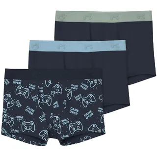 Name IT Jungen Nkmboxer 3P Sapphire Game Noos, Dark Sapphire, Numeric 134 EU