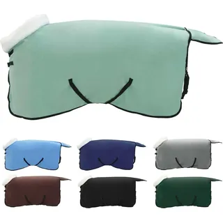 vidaXL Pferdedecke Dunkelgrün 85 cm Polarfleece - Grün
